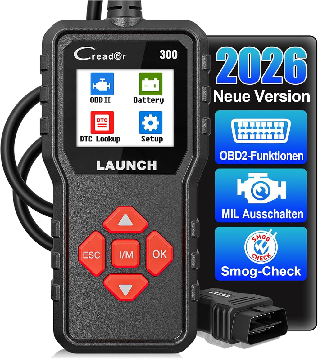 MG AutoTech OBD2 Scanner (Launch CR300) – Read & Clear Check Engine Light (All Cars 2000+)