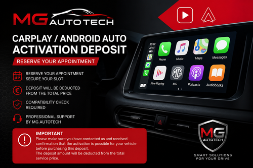 CarPlay / Android Auto Activation Deposit